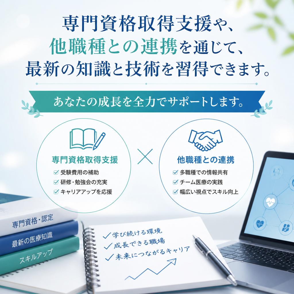 スキルアップのための取り組み