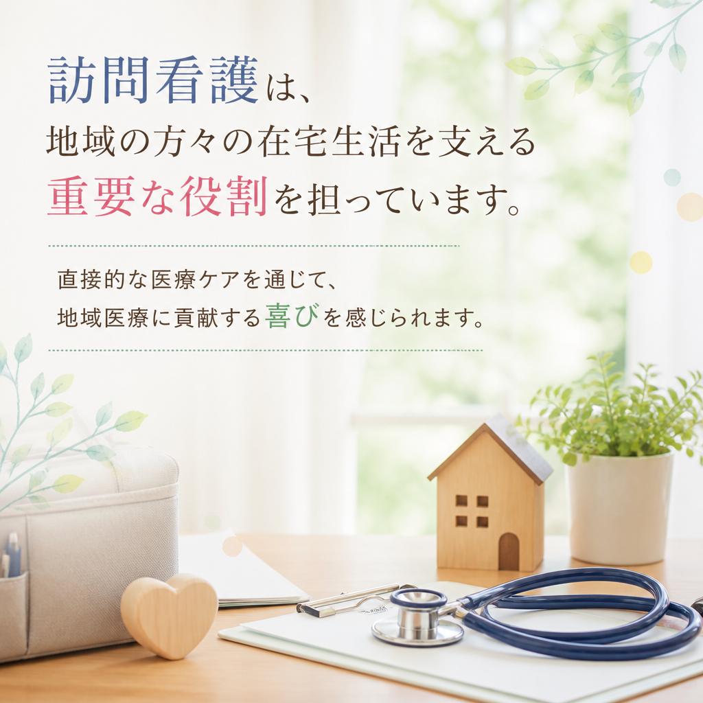 地域医療に貢献するやりがいのある仕事