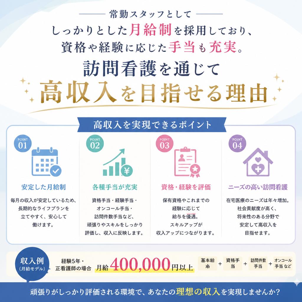 高収入が実現できる理由