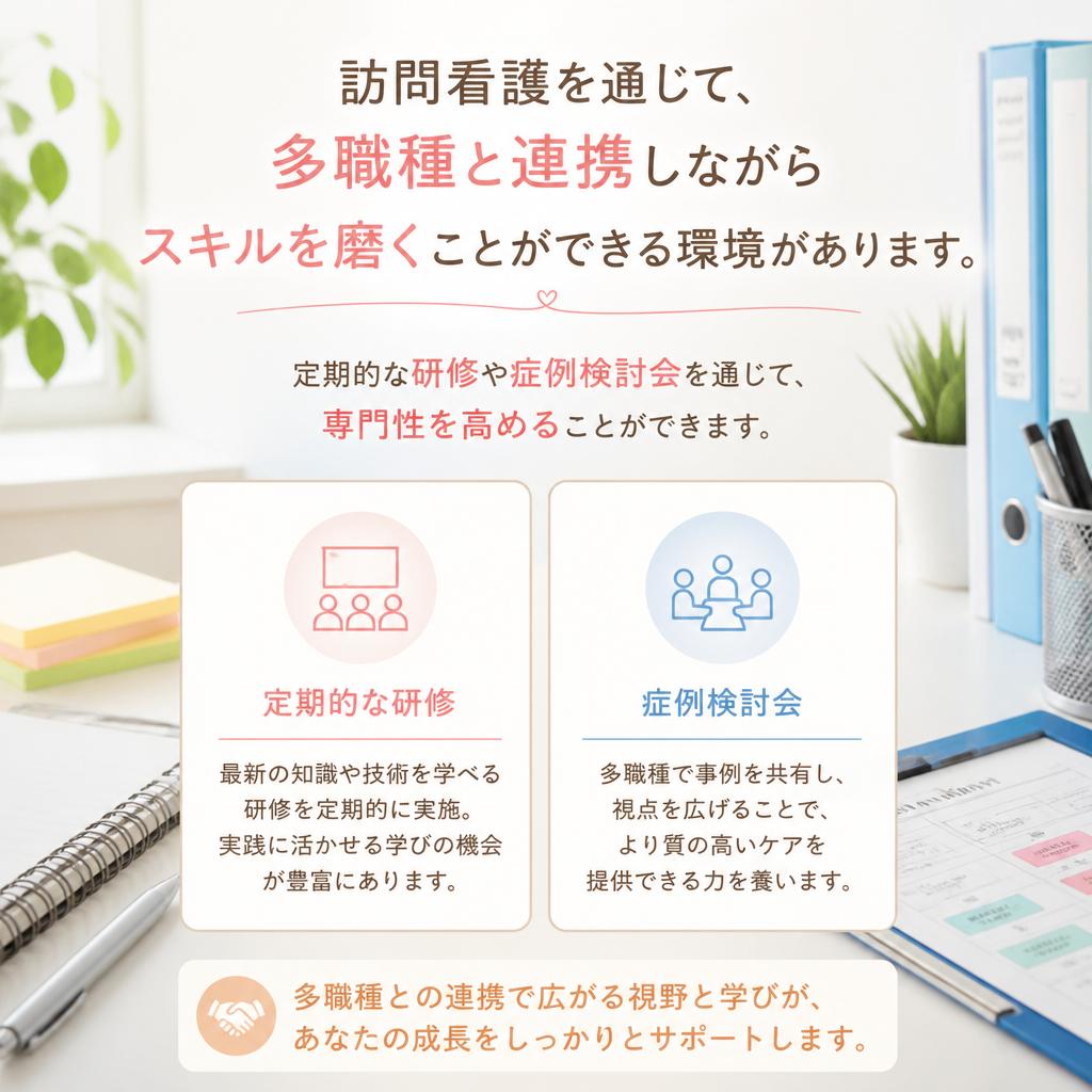 スキルアップのための教育体制