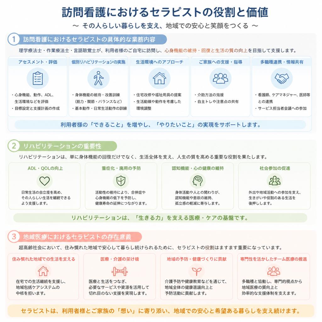セラピストの役割と必要性