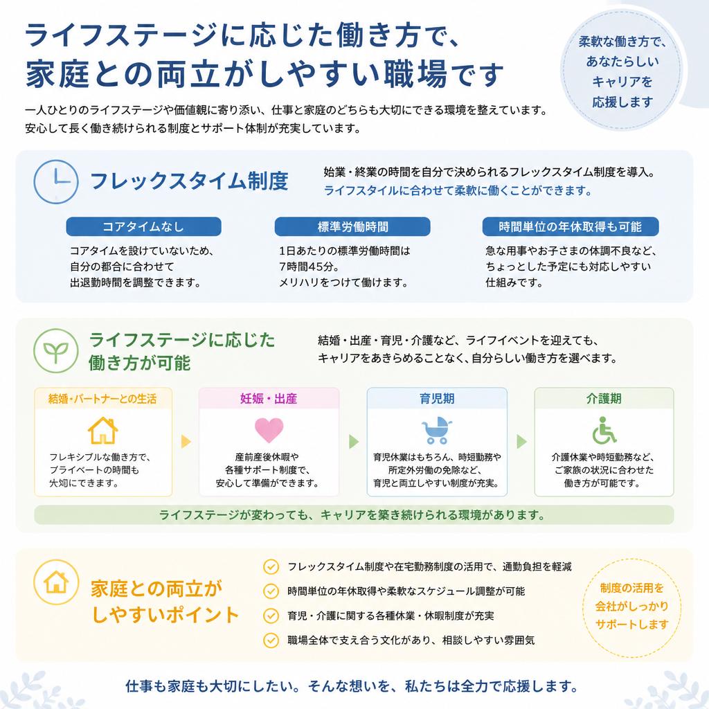 4. フレキシブルな働き方