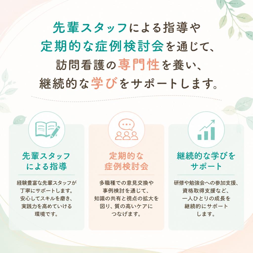充実した教育体制