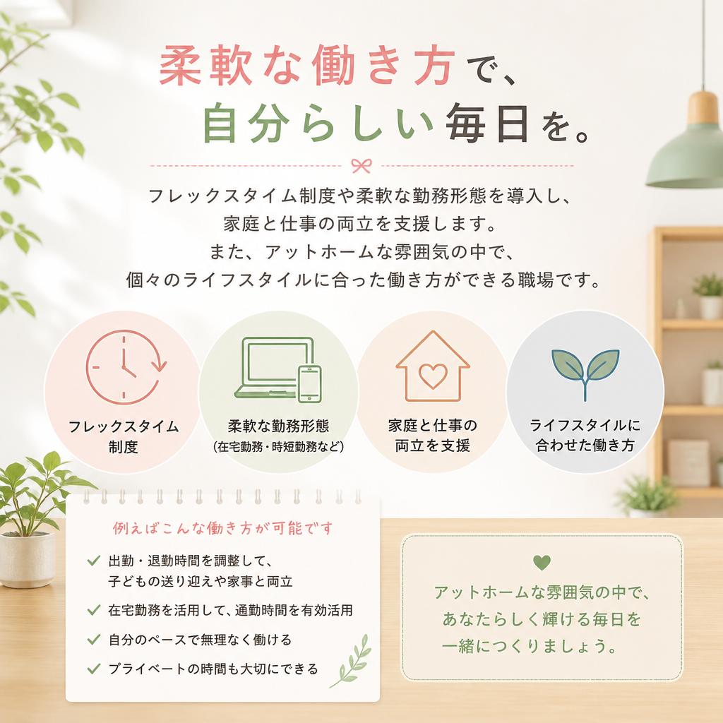 働きやすい職場環境