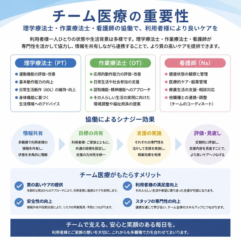 多職種連携でのチーム医療