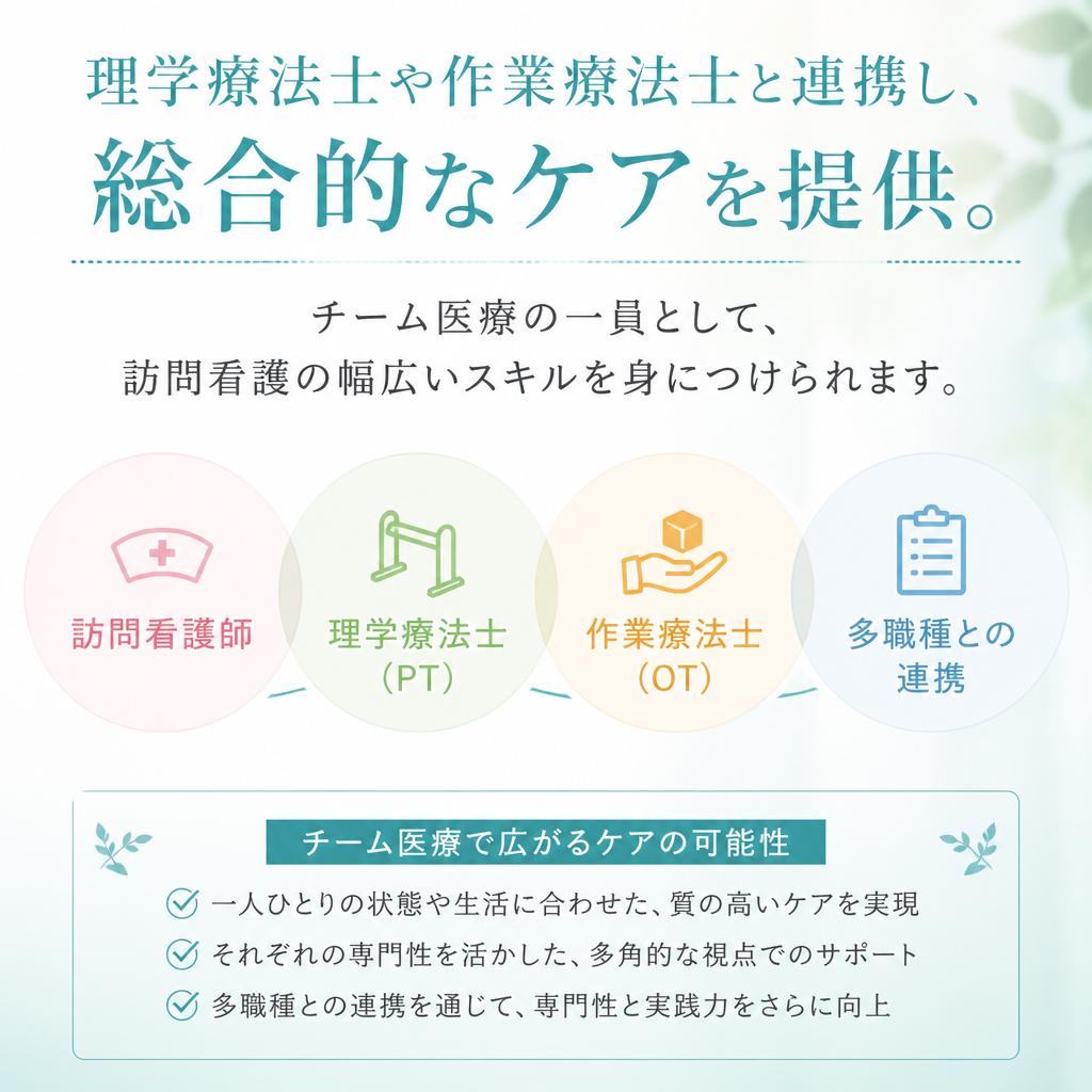 多職種と連携したチーム医療