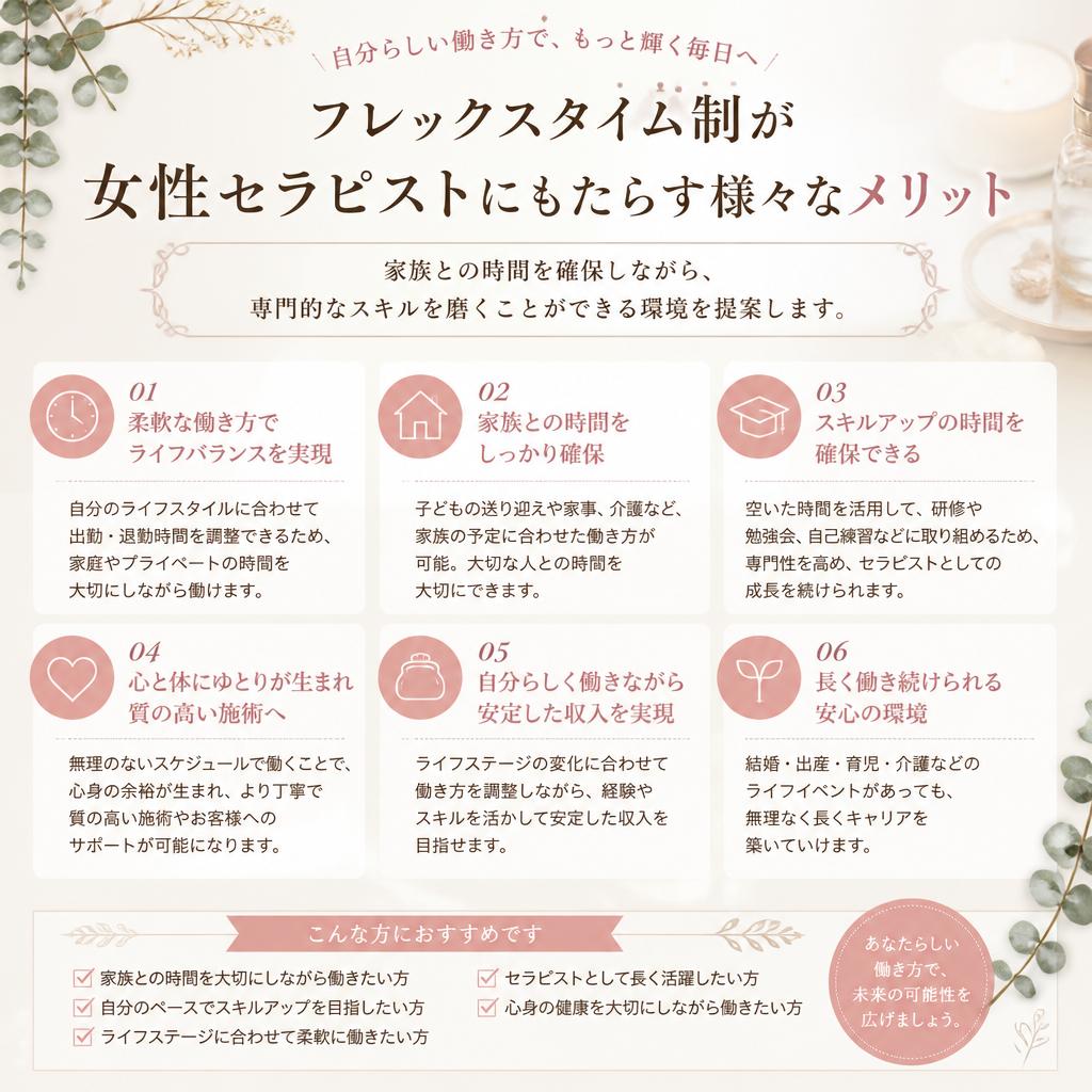 働く女性にとってのメリット