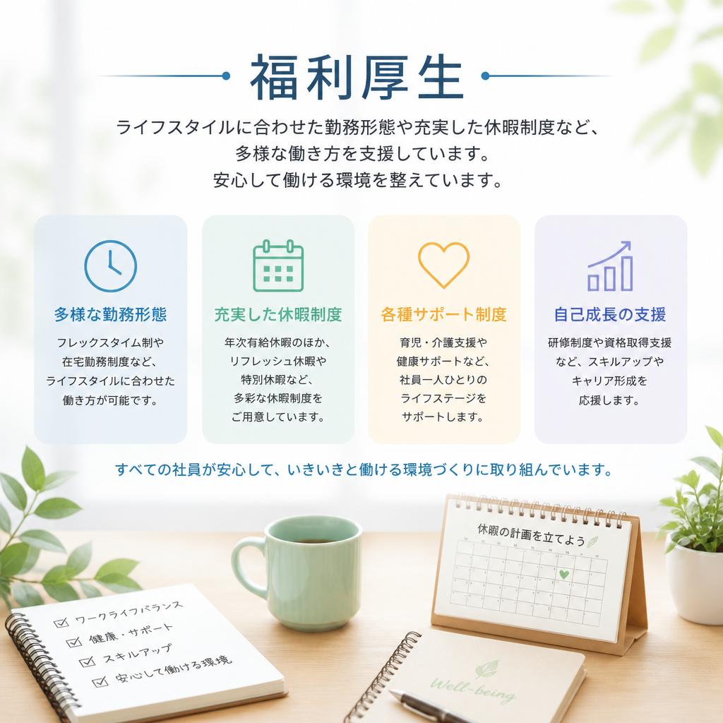 福利厚生の詳細