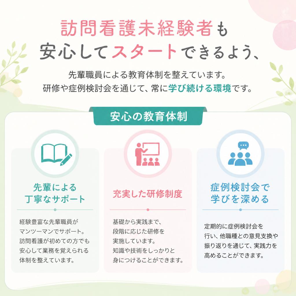 充実した研修制度でスキルアップ