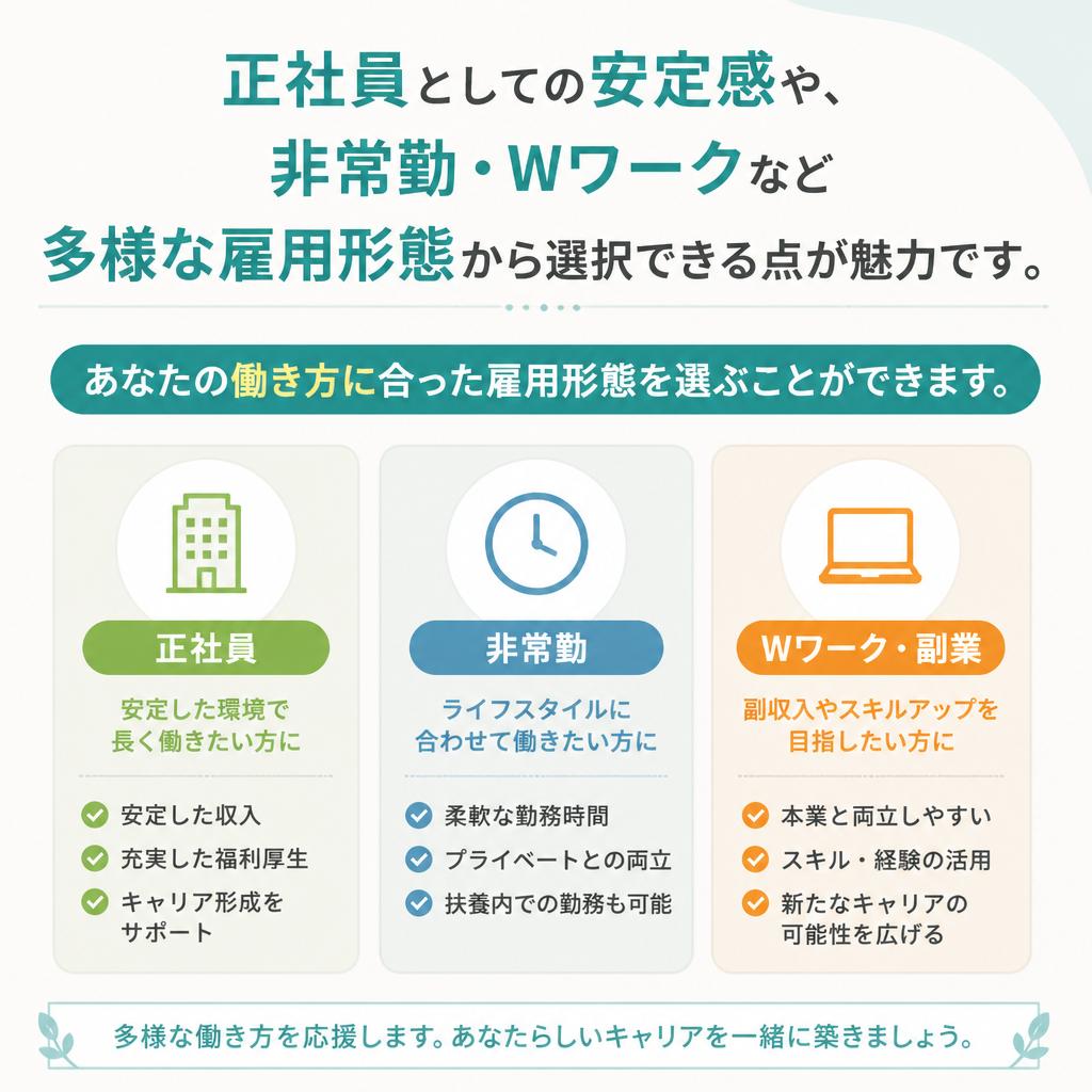 雇用形態の選択肢
