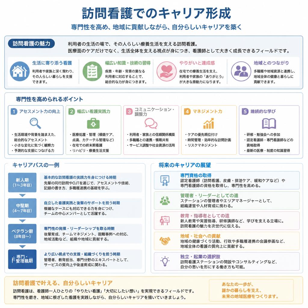 看護師のキャリアパス