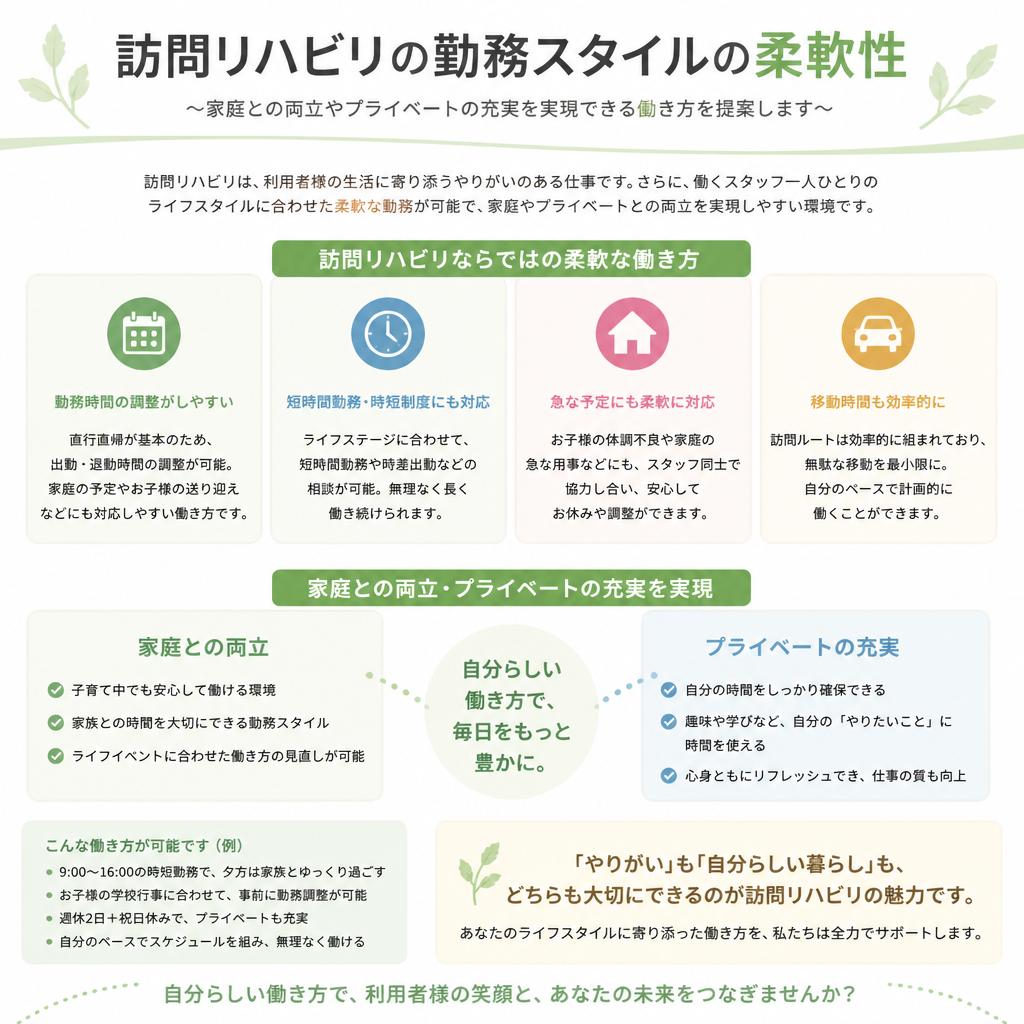 フレキシブルな働き方
