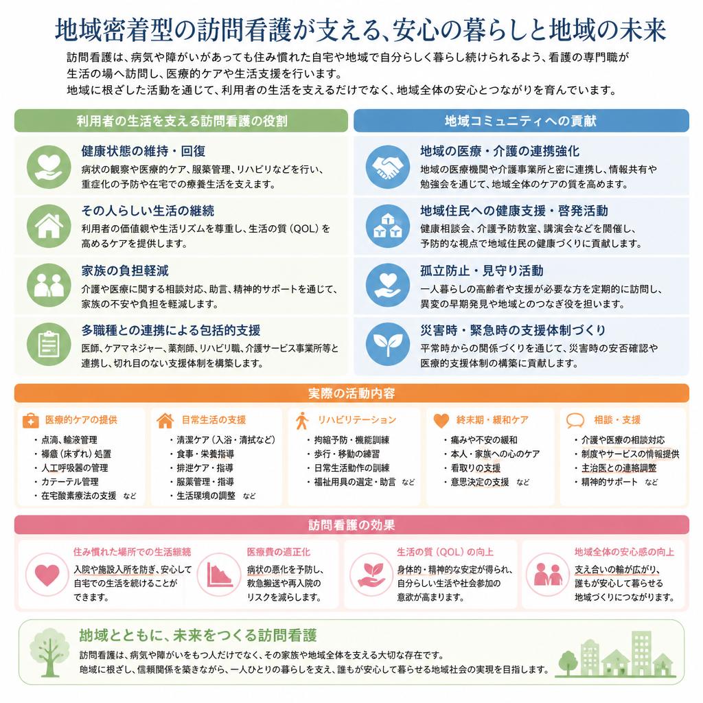 地域に根ざした看護師の役割