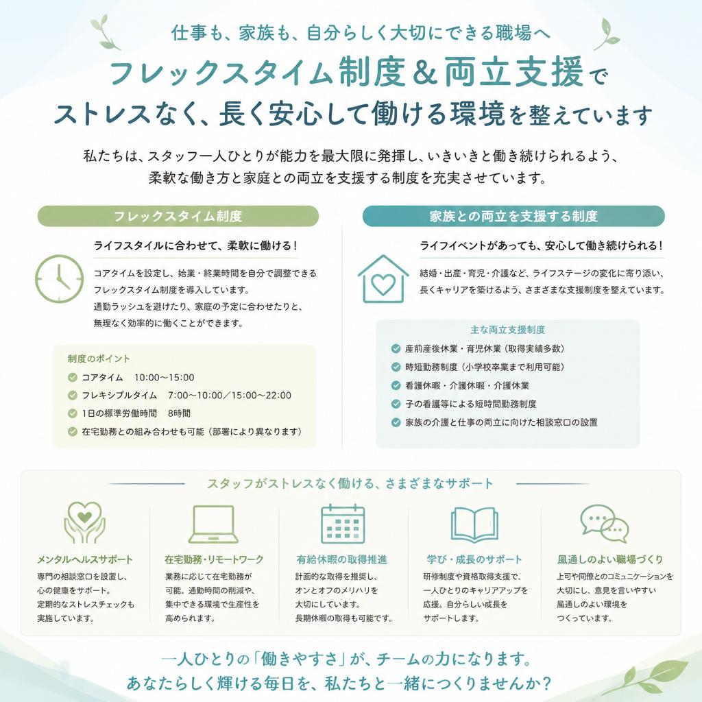 快適な職場環境