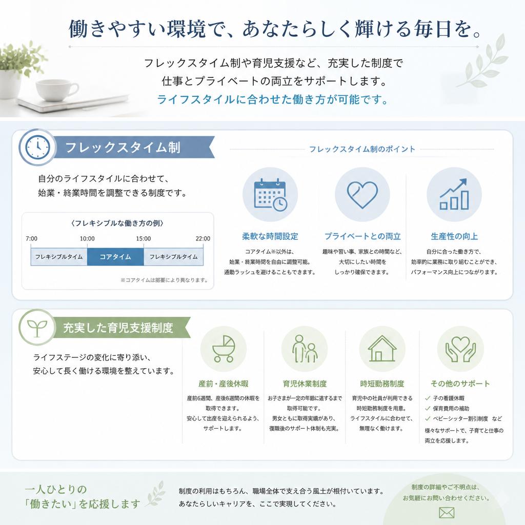 柔軟な働き方